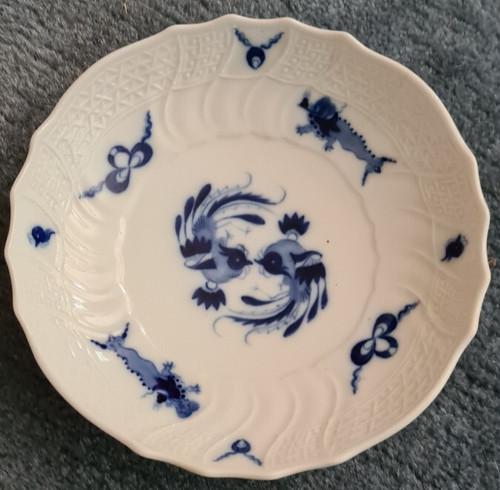 Meissen teller blauer - blauer, drache