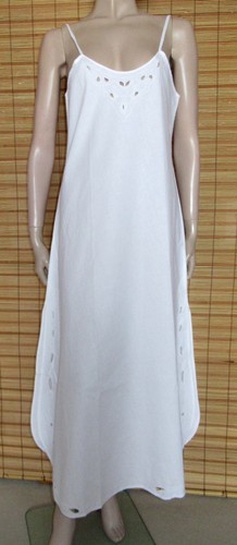 Weisses nachthemd nachtkleid - nachthemd,