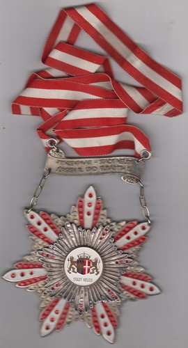 D59 karnevalsorden mit band - karnevalsorden,