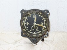 Flugzeug Uhr Borduhr Gerätenr. 127-553 A, Werknr.670656 Fl.23885 Luftwaffe 2 WK!