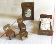 Vintage Art-Déco Puppenmöbel