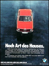 BMW 02-Reihe, 1602, 1802, 2002, 2002 tii.   originale Werbung aus 1975    3