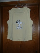 Damen - Shirt - Gr. M / L - Snoopy -