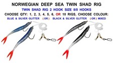 NORWEGISCHER TWIN SHAD RIG 2