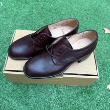 Brauner Leder Parade Schuh UK