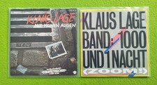 Klaus Lage - Mit meinen Augen  /  1000 Und 1 Nacht    2x 7" Single Near Mint