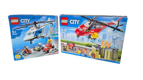Lego city feuerwehr polizei - city,