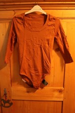 Falke - T-Shirt-Body -  Größe M (40/42) - Braun