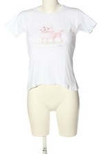 BALBINA Print-Shirt Damen Shirt Gr. DE 36 weiß-pink Casual-Look