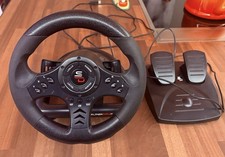 SuperDrive SV450 Rennlenkrad mit Magnetischen Pedalen für PlayStation und PC