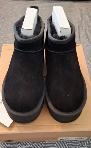 Ugg boot schwarze wildleder - boot,