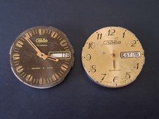2 x Uhrwerk Mechanisch, Slava Vintage Herren Armbanduhr CCCR Russland USSR 