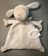 TOPOMINI Schaf / Lamm Schmusetuch Schnuffeltuch Kuscheltuch beige TOP