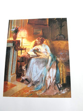 Schnäppchen -  2 Stickvorlagen Stickbilder wie im Jugendstil - Kreuzstich