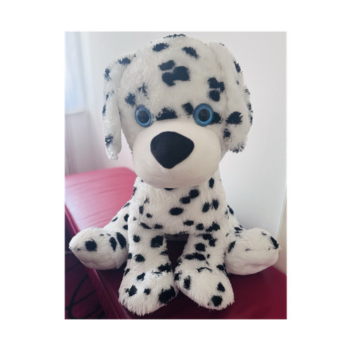 Dalmatiner stoffhund - dalmatiner,