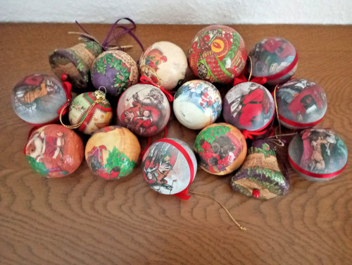 Nostalgie weihnachtsbaum - 17,
