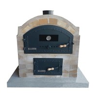 Holzbackofenbausatz Holzbackofen Bausatz 60x90 Indirekt Befeuert 4Gewölben