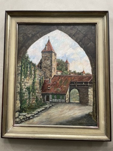 Altes ölgemälde signiert - Ölgemälde,