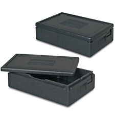 2x Thermobox GN1/1 m. Deckel