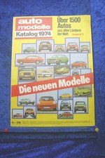 Auto Modelle Nr. 17 (X) 1974