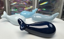 Essstäbchen-Ablage Wal Whale Stäbchen Halter für Sushi Keramik 4 Stück 6,5 cm