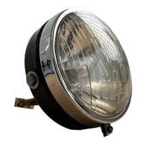 Scheinwerfer Lampe mit Chromring E-Zeichen Original Gebraucht Ural