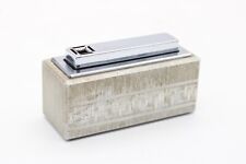 KW Kawee massives Tischfeuerzeug Feuerzeug mit Relief 70er Jahre Vintage