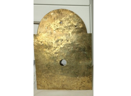 C66u messing schild mit dekor - c66u),
