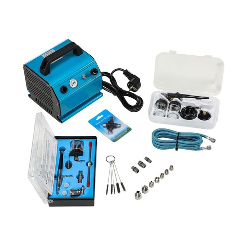 Airbrush kompressor komplett - airbrush,