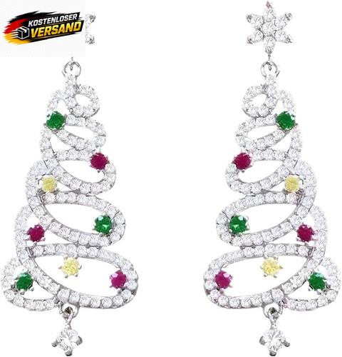 Weihnachtsohrringe damen - weihnachtsohrringe,