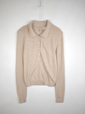 H&M Premium langarm Poloshirt