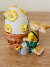 Villeroy Boch 1x Hase Gärtner Bunny Family 1x Osterei Ostern Eierbecher Schale