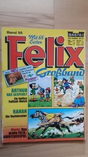 Felix Grossband Nr.55 mit Rahan, Farbposter + Würfelspiel - BASTEI COMICHEFT