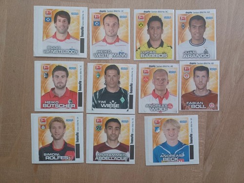11x topps hanuta duplo - 11x,