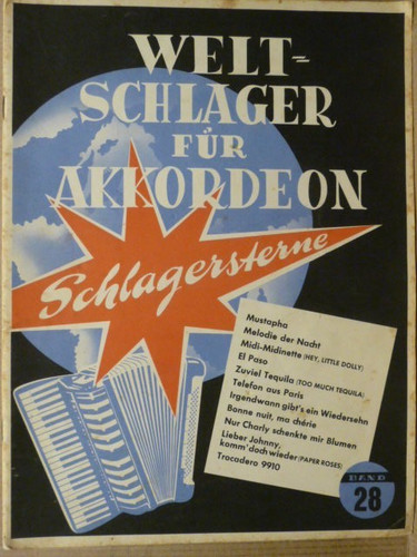 Notenheft weltschlager für - weltschlager,