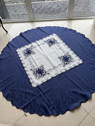 Blaue tischdecke 165 - blaue,