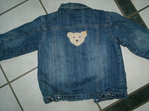 Steiff jeansjacke 116 top - steiff, gr.116