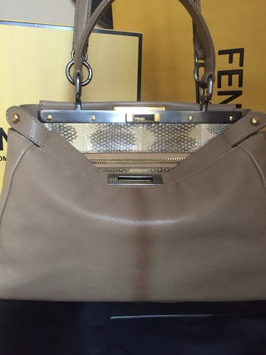 Fendi peekaboo satchel groß - fendi,