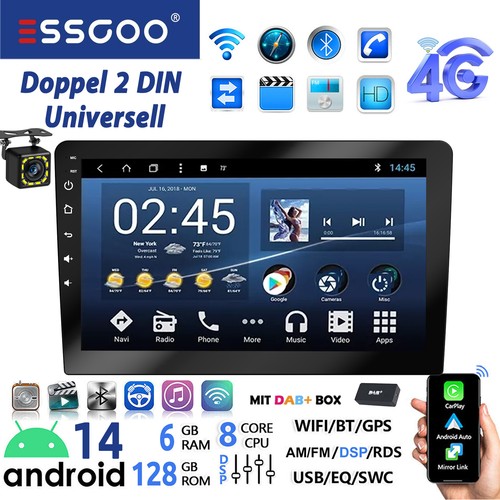 Zoll 2din android 6 128g - 2din, 14