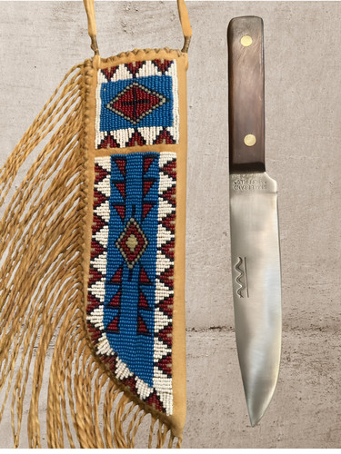 Native beaded messerhüllen - beaded,