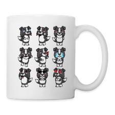 Border Collie Tasse Hund