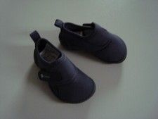 Kleinkinder Lauflernschuhe Erstlingsschuhe Stoff Schuhe  Gr. 21 v. DOMYOS grau