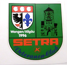 Werbe-Aufkleber Setra