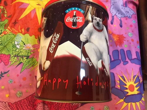 Coca cola blechdose tin 1995 - blechdose,