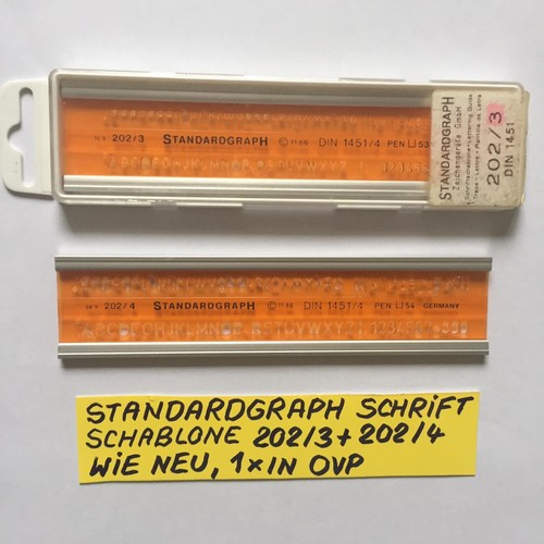 Standardgraph zeichenschablone - standardgraph,