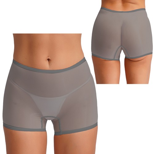 Damen glänzend transparent - damen,