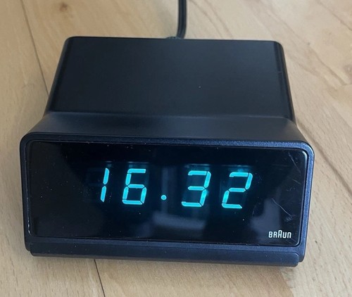 Braun retro digitaler wecker - retro,