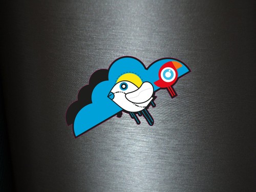 Aufkleber tweet tweety - aufkleber,