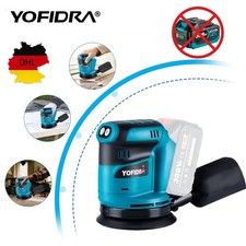 18V Akku Exzenterschleifer 125 mm Schleifteller inkl. Schleifpapier Ohne Akku