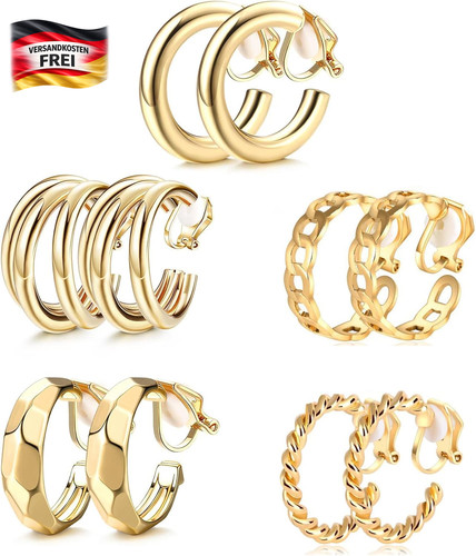 Damen ohrclips ohne - damen,